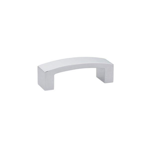 Emtek Hardware Bauhaus Cabinet Pull Shown In Polished Chrome