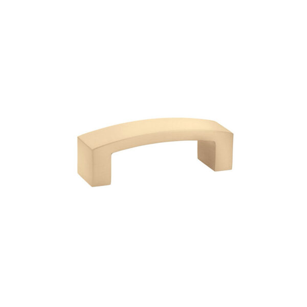 Emtek Hardware Bauhaus Cabinet Pull Shown In Satin Brass