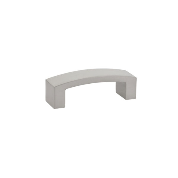 Emtek Hardware Bauhaus Cabinet Pull Shown In Satin Nickel