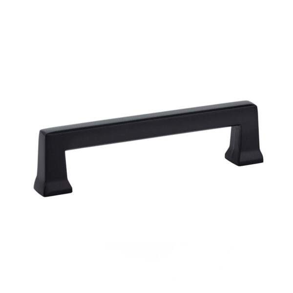 Emtek Hardware Alexander Cabinet Pull, Shown In Flat Black