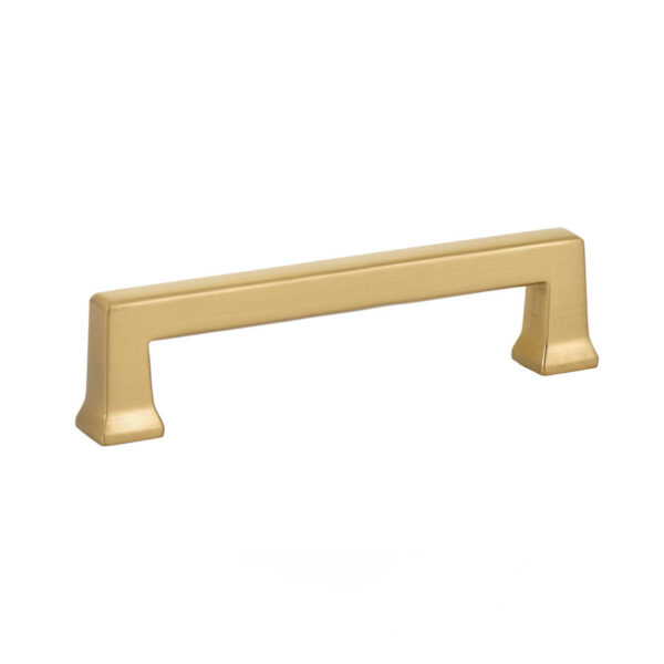 Emtek Hardware Alexander Cabinet Pull, Shown In Satin Brass