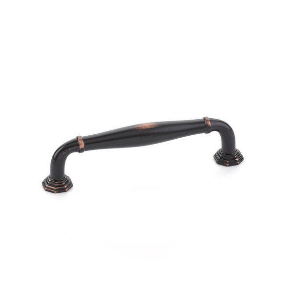 Emtek Hardware Blythe Cabinet Pull, Shown In Oil Rubbed Bronze