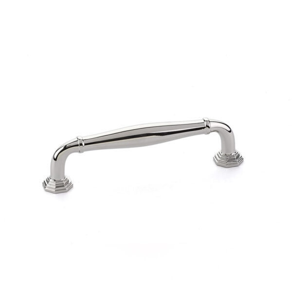Emtek Hardware Blythe Cabinet Pull, Shown In Polished Nickel