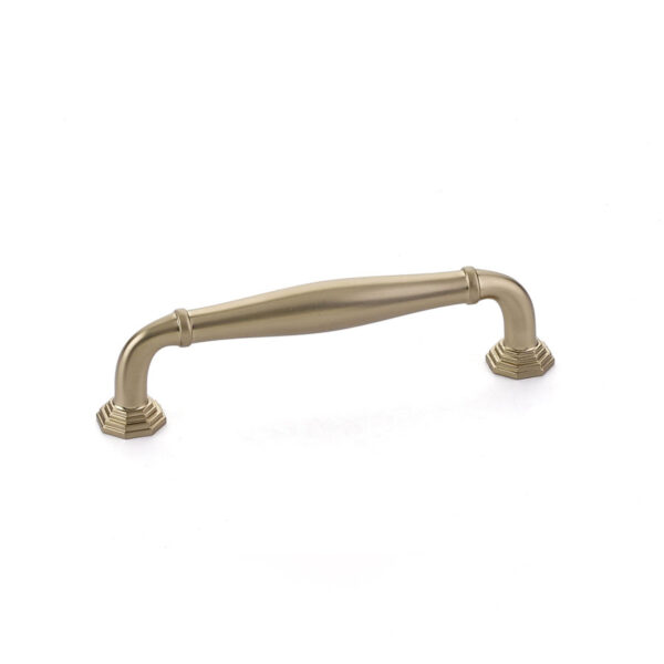 Emtek Blythe Cabinet Pull, Shown In Satin Brass