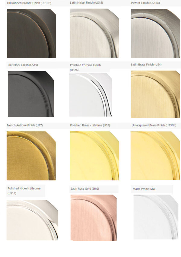 Emtek Hardware Brass Finishes