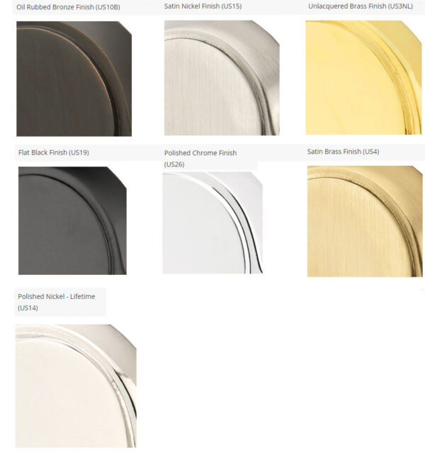 Emtek Brass Finishes