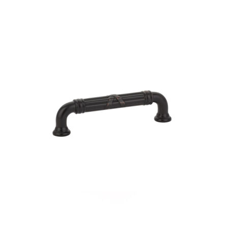 Emtek Ribbon & Reed Estate Cabinet Pull, Oil Rubbed Bronze