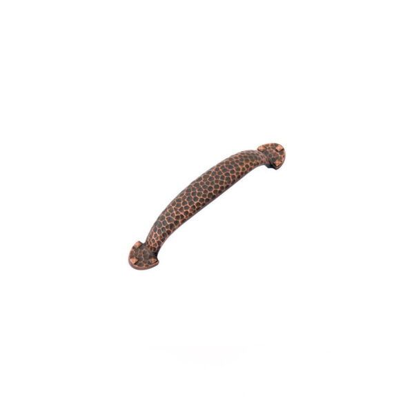 Emtek Hardware Hammered Cabinet Pull, Shown In Oil Rubbed Bronze
