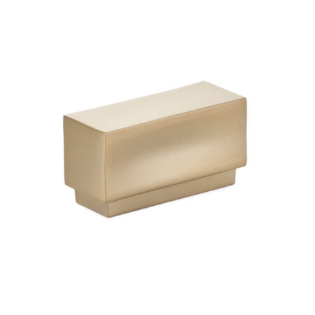 Emtek Hardware Cinder Cabinet Knob Shown In Satin Brass