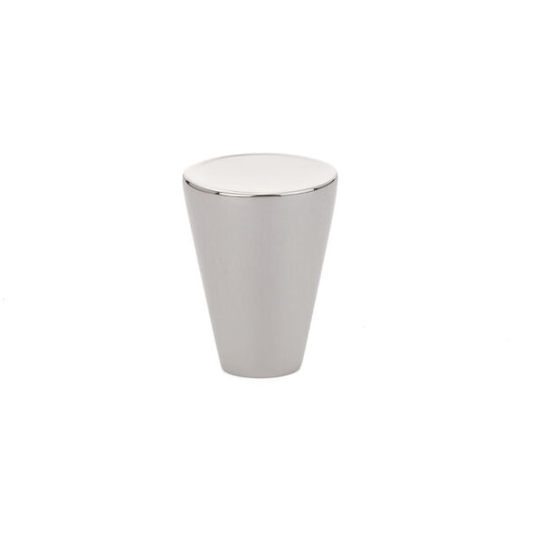 Emtek Hardware Cone Cabinet Knob In Polished Nickel, US14