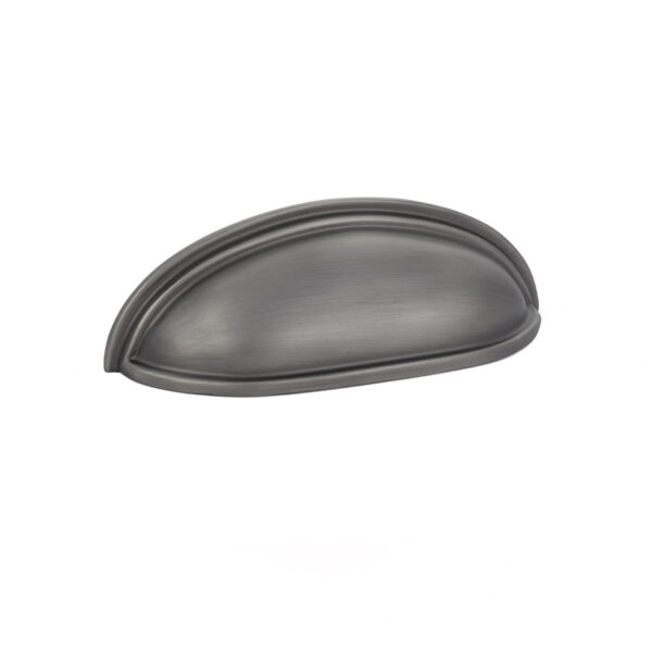 Emtek Hardware Cup Pull, Cabinet Pull, Shown In Pewter
