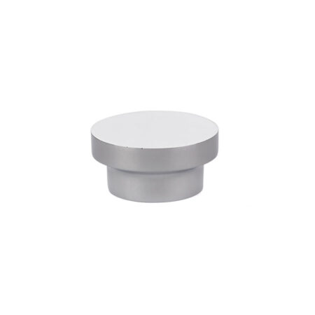 Emtek Hardware District Cabinet Knob Shown In Polished Chrome