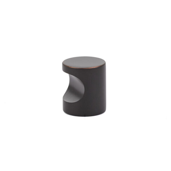Emtek Hardware Finger Cabinet Pull, Oil Rubbed Bronze
