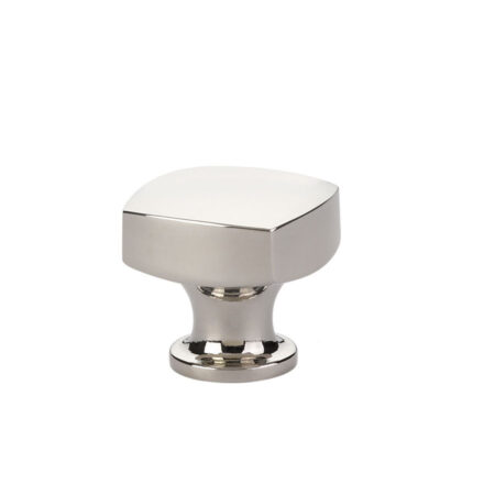 Emtek Hardware Freestone Cabinet Knob, Shown In Polished Chrome