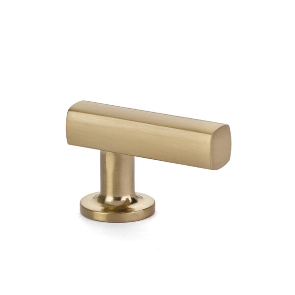 Emtek Hardware Freestone Finger Cabinet Pull, Satin Brass