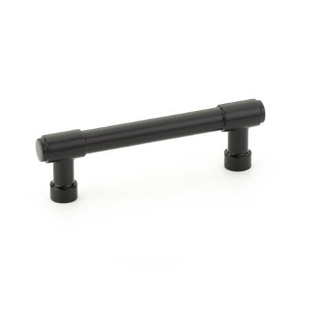 Emtek Jasper Cabinet Pull, Flat Black