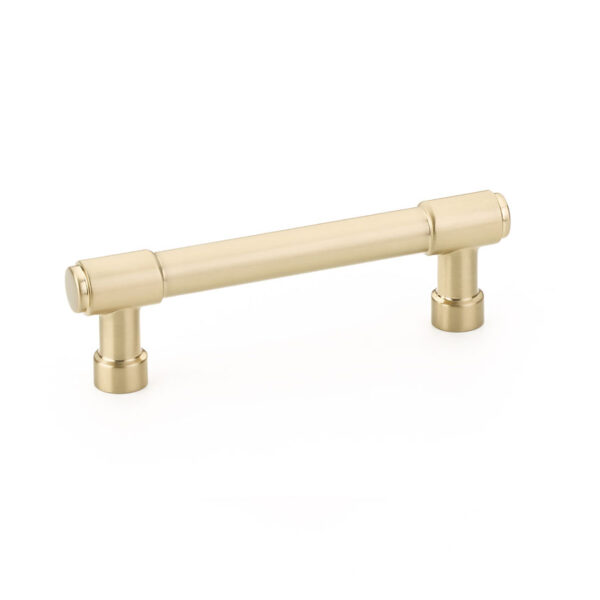 Emtek Jasper Cabinet Pull, Satin Brass