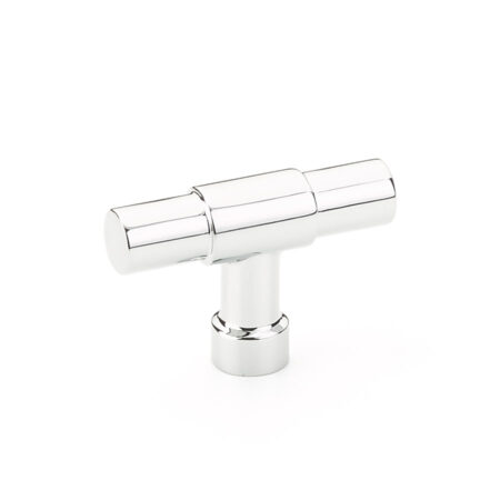 Emtek Jasper Finger Cabinet Pull, Polished Chrome