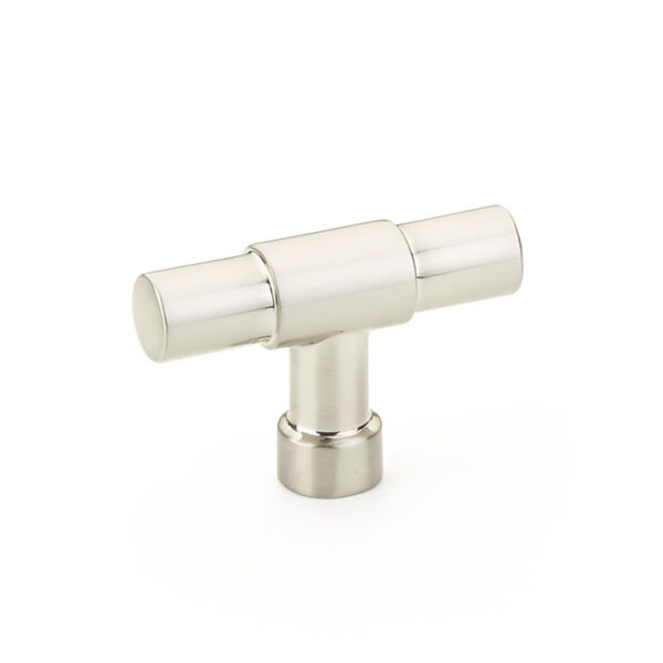 Emtek Jasper Finger Cabinet Pull, Polished Nickel