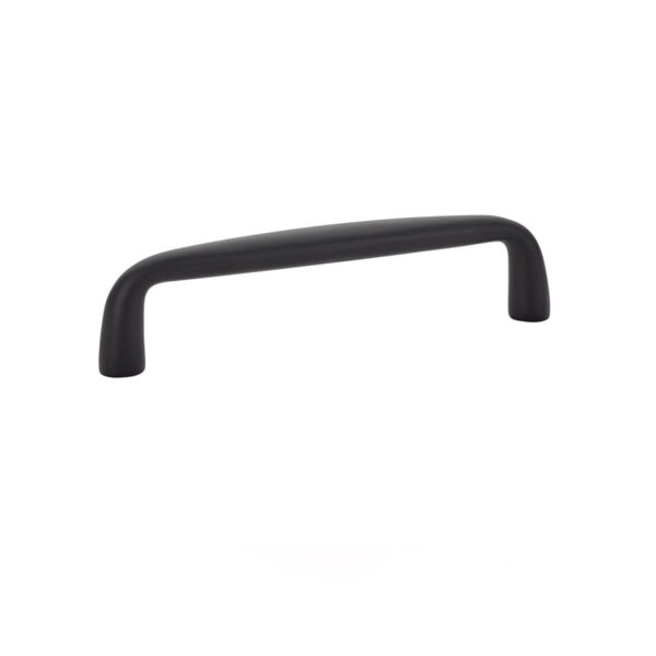 Emtek Hardware Orbit Cabinet Pull, Shown In Flat Black