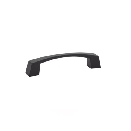 Emtek Sweep Cabinet Pull, Flat Black