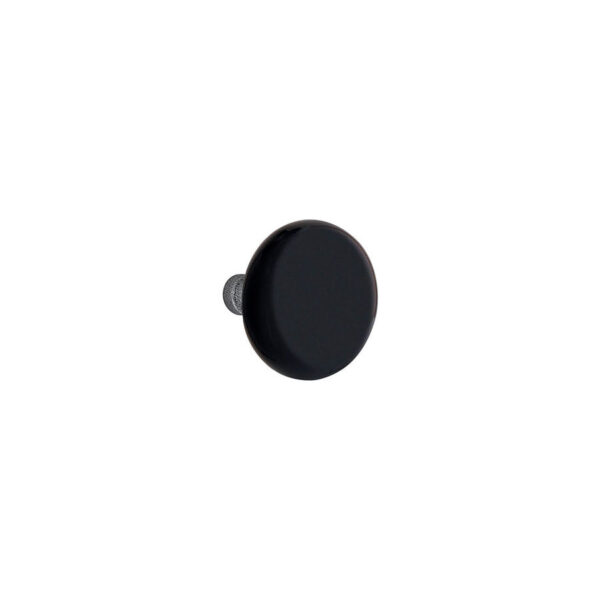 Madison Black Wrought Steel Door Knob