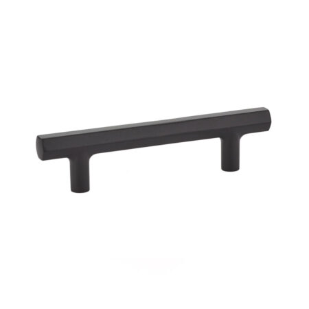 Emtek Hardware Mod Hex Cabinet Pull, Flat Black