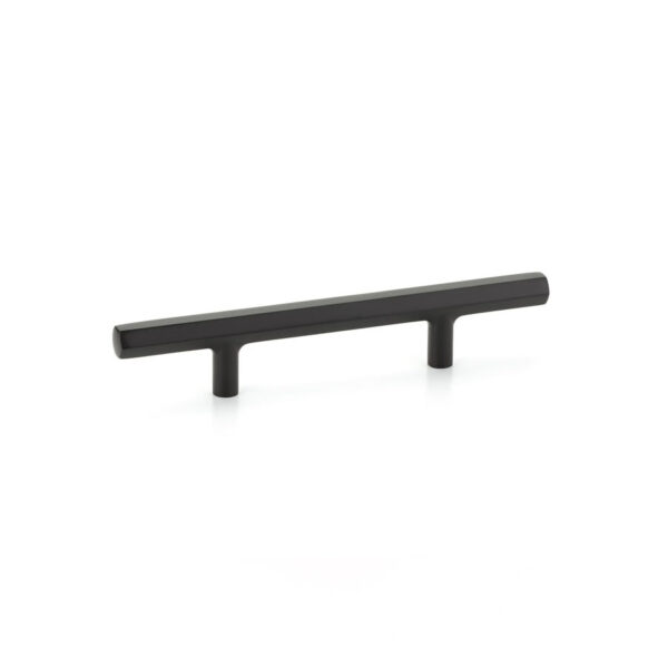 Emtek Mod Hex Extended Cabinet Pull, Flat Black