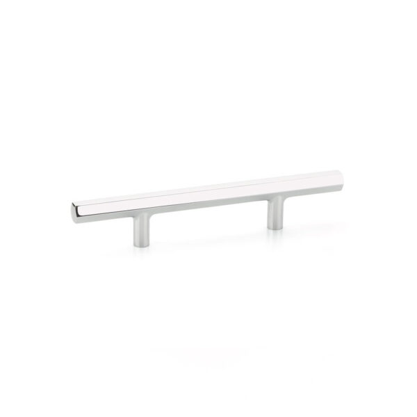 Emtek Mod Hex Extended Cabinet Pull, Polished Chrome