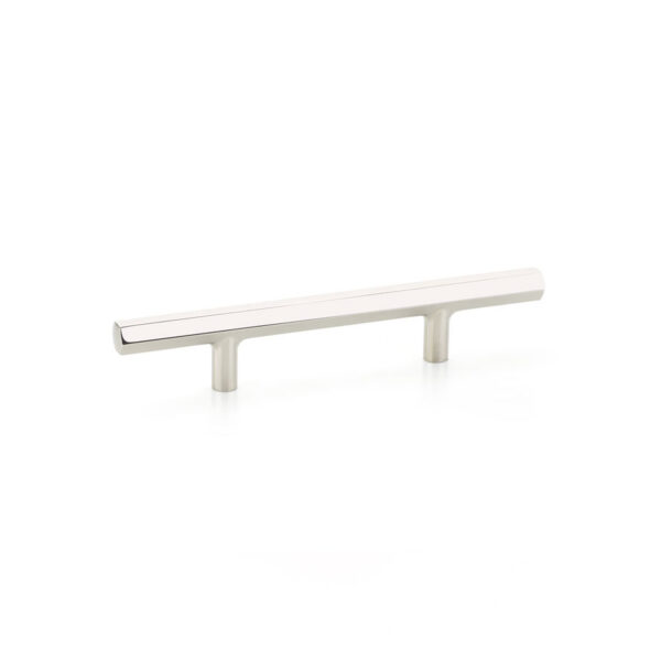Emtek Mod Hex Extended Cabinet Pull, Polished Nickel