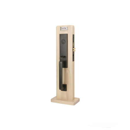 Emtek Mormont Mortise Entryset, Shown In Oil Rubbed Bronze
