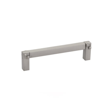 Emtek Mortise Tenon Cabinet Pull, Shown In Satin Nickel