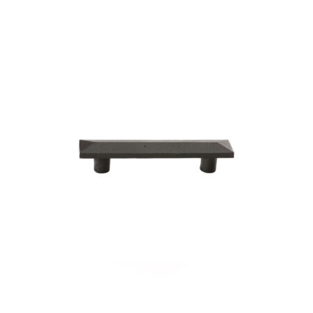 Emtek Hardware Pyramid Cabinet Pull, Shown In Flat Black