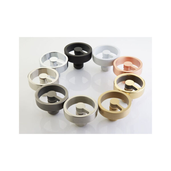 Emtek Hardware Spoke Door Knob, Shown In Multiple Finishes