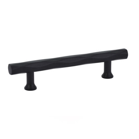 Emtek Tribeca Cabinet Pull, Shown In Flat Black