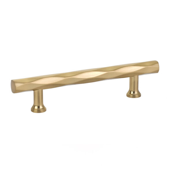 Emtek Tribeca Cabinet Pull, Shown In Satin Brass