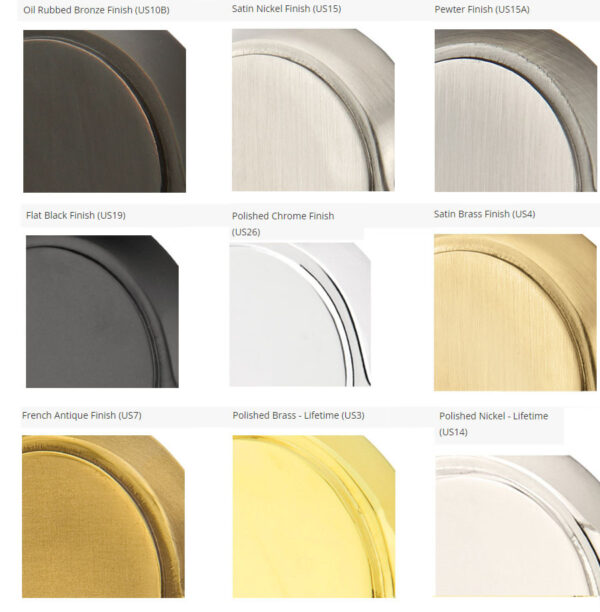 Emtek Brass Finishes