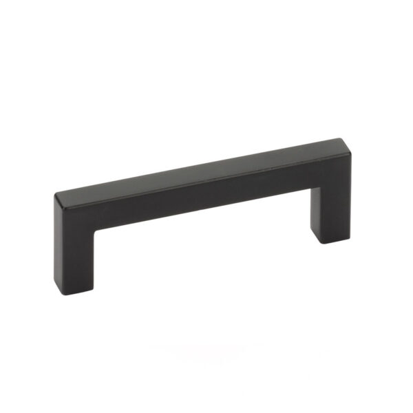 Emtek Warwick Cabinet Pull, Shown In Flat Black