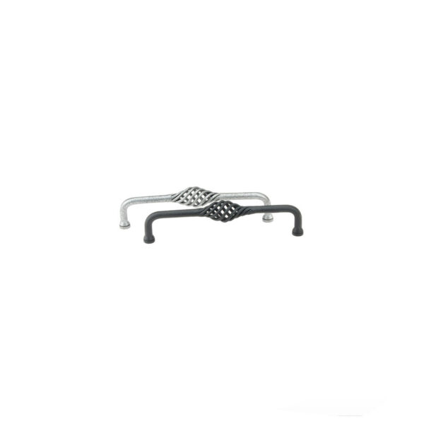 Emtek Wrought Steel Lafayette Fixed Cabinet Pulls