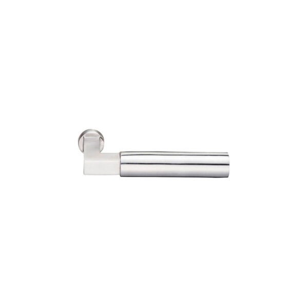 Emtek Hercules Brushed Stainless Steel Door Lever, Shown In Brushed Stainless Steel