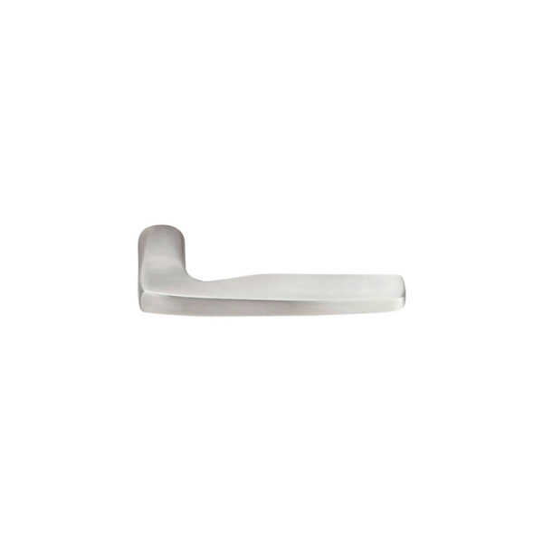 Emtek Hermes Brushed Stainless Steel Door Lever, Shown In Brushed Stainless Steel