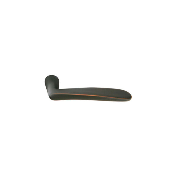 Emtek Brass Poseidon Door Lever, Shown In Oil Rubbed Bronze