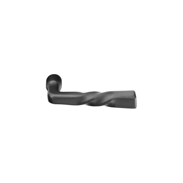 Emtek Hardware Montrose Door Lever, Shown In Flat Black