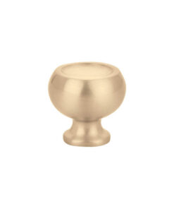 Emtek Hardware 86315, Atomic Cabinet Knob, 1-1/4" Diameter, Shown In Satin Brass