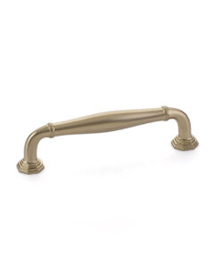 Emtek Hardware 86472, Blythe Cabinet Pull, 4" C-C, Shown In Satin Brass