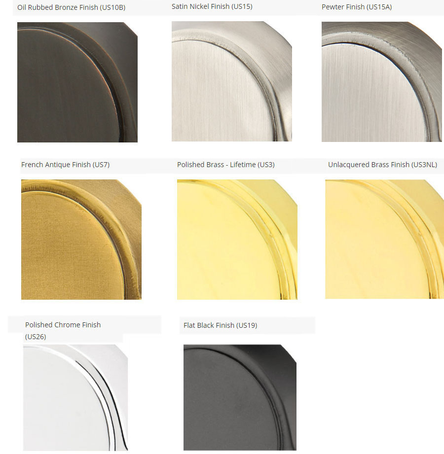 Emtek Hardware Brass Memphis Mortise Entryset, Shown In Satin Nickel - Image 4