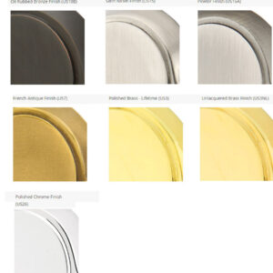 Alternative view of Emtek Hardware Brass Albany Full Length Mortise Entryset, Shown In Satin Nickel