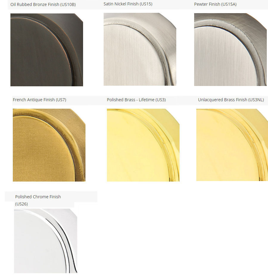 Emtek Hardware 86294, Ribbon & Reed Backplate For 4" Cabinet Pull, 1-1/4". x 6-3/4", Shown In French Antique - Image 9