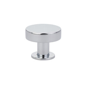 Emtek Hardware 86322, Cadet Cabinet Knob, 1-1/4" Diameter, Shown In Polished Chrome