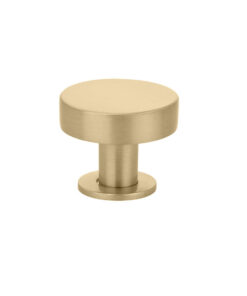 Emtek Hardware 86321, Cadet Cabinet Knob, 1" Diameter, Shown In Satin Brass